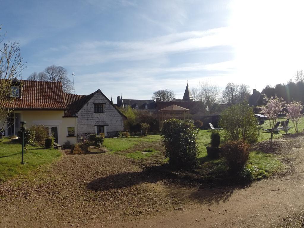 Auberge Du Gros Tilleul Argoules Buitenkant foto