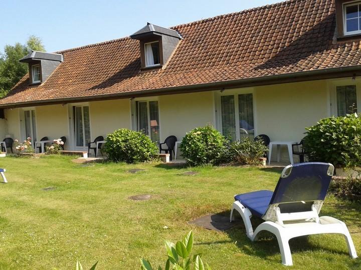 Auberge Du Gros Tilleul Argoules Buitenkant foto